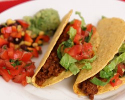 American Ground Beef Tacos Recipe – Laura Vitale – Laura in the Kitchen Episode 571