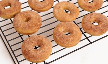 Baked Pumpkin Donut Recipe – Laura Vitale – Laura in the Kitchen Episode 826