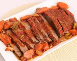 Braised Brisket Recipe – Laura Vitale – Laura in the Kitchen Episode 550