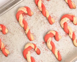 Candy Cane Cookies Recipe – Laura Vitale – Laura in the Kitchen Episode 851