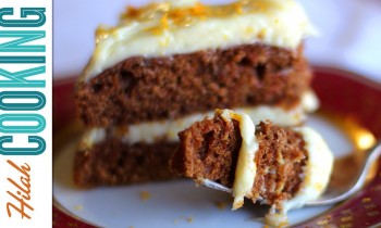 Carrot Cake with Cream Cheese Maple Frosting