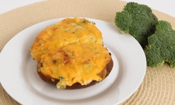Cheddar Broccoli Twice Baked Potato Recipe – Laura Vitale – Laura in the Kitchen Episode 834