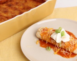 Chicken Enchiladas Casserole – Laura Vitale – Laura in the Kitchen Episode 817