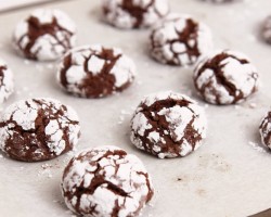 Chocolate Crinkle Cookie Recipe – Laura Vitale – Laura in the Kitchen Episode 756