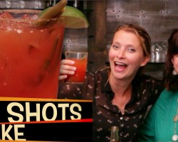 Cocktails with Jenn from Cupcakes&Cardio! The Caesar!
