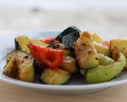 Easy Beach Grilled Veggies Recipe – Laura Vitale – Laura in the Kitchen Episode 441