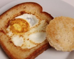 Egg in a Basket – Recipe – Laura Vitale – Laura in the Kitchen Episode 405