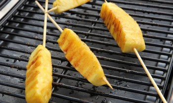 Grilled Pineapple with Honey Yogurt Dip Recipe – Laura Vitale – Laura in the Kitchen Episode 442