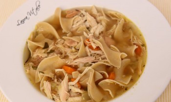 Homemade Chicken Noodle Soup Recipe – Laura Vitale – Laura in the Kitchen Episode 463
