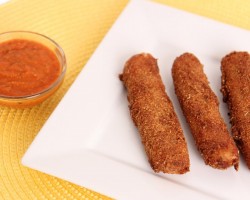 Homemade Mozzarella Sticks Recipe – Laura Vitale – Laura in the Kitchen Episode 597
