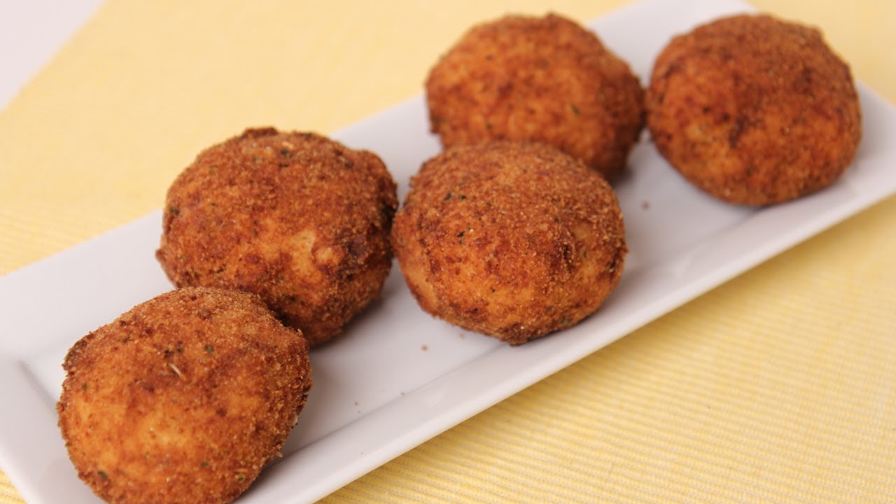 Homemade Rice Balls Arancini Recipe Laura Vitale Laura In