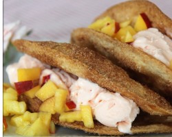 Ice Cream Tacos |  Hilah Cooking