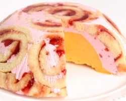 Jelly Roll Ice Cream Bombe Recipe – Laura Vitale – Laura in the Kitchen Episode 790