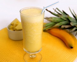 Pineapple Banana Smoothie Recipe – Laura Vitale – Laura in the Kitchen Episode 566