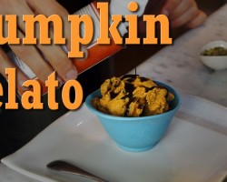 Pumpkin Gelato: Organic Vegan Dessert Recipe