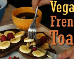 Quick Easy Recipe: Vegan French Toast