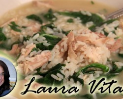 Quick Lemony Chicken & Rice Soup Recipe – Laura Vitale – Laura in the Kitchen Episode 310