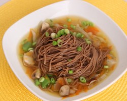 Quick Soba Noodle Soup Recipe – Laura Vitale – Laura in the Kitchen Episode 519
