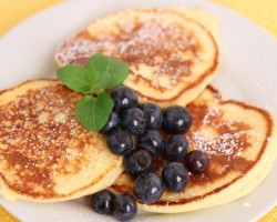 Ricotta Pancakes Recipe – Laura Vitale – Laura in the Kitchen Episode 560
