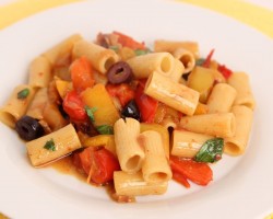 Rigatoni Peperonata Recipe – Laura Vitale – Laura in the Kitchen Episode 561
