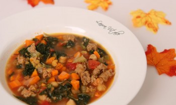 Sausage & Kale Soup Recipe – Laura Vitale – Laura in the Kitchen Episode 457
