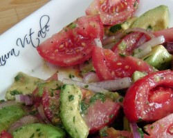 Tomato and Avocado Salad – Recipe by Laura Vitale – Laura in the Kitchen Ep 188