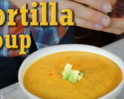 Tortilla Soup: Quick & Easy Organic Vegan Recipe