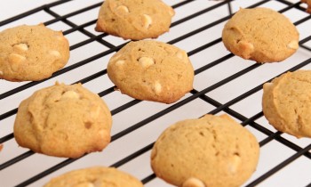 White Chocolate Chip Pumpkin Cookies Recipe – Laura Vitale – Laura in the Kitchen Episode 836