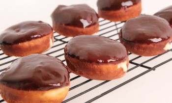 Homemade Boston Cream Donuts Recipe – Laura Vitale – Laura in the Kitchen Episode 867