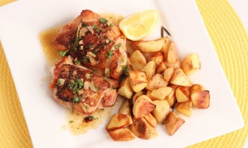 Lemon Butter Roasted Chicken Recipe – Laura Vitale – Laura in the Kitchen Episode 872