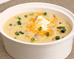Loaded Potato Soup Recipe – Laura Vitale – Laura in the Kitchen Episode 863