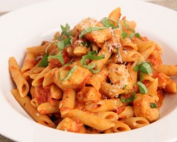 Penne Vodka with Chicken Recipe – Laura Vitale – Laura in the Kitchen Episode 862
