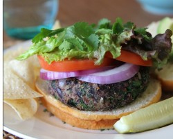 Black Bean Quinoa Burgers |  Hilah Cooking