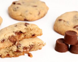Rolo Stuffed Chocolate Chip Cookie Recipe – Laura Vitale – Laura in the Kitchen Episode