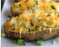 Twice Baked Potatoes |  Hilah Cooking