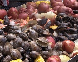 Beef Roast, Lobster, and Country Boil at the Pit