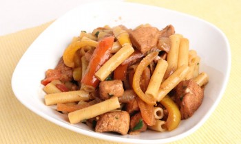 Chicken Fajita Pasta Recipe – Laura Vitale – Laura in the Kitchen Episode