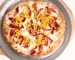 Prosciutto Corn & Ricotta Pizza Recipe – Laura Vitale – Laura in the Kitchen Episode 959
