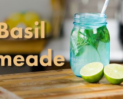Summertime Basil Lemonade