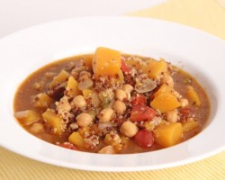 Tex Mex Butternut Squash & Quinoa Stew- Laura Vitale – Laura in the Kitchen Episode