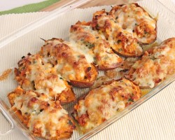 Chorizo Stuffed Sweet Potatoes Recipe – Laura Vitale – Laura in the Kitchen Episode 983