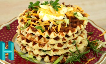 Mashed Potato Waffles |  Hilah Cooking