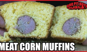 Meat Corn Muffins with Meatballs, Sausage, Bacon, Kobe Dogs