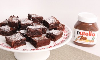 Nutella Brownies Recipe – Laura Vitale – Laura in the Kitchen Episode 1000