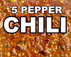 Super Bowl Chili recipe