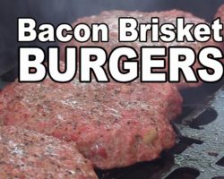 Bacon Brisket Burgers recipe