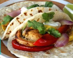 How to Make Chicken Fajita Tacos |  Hilah Cooking