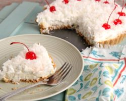 No-Bake Pina Colada Cheesecake Tart – Laura Vitale – Laura in the Kitchen Episode 1074