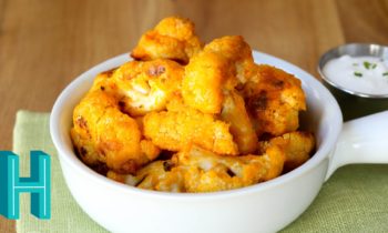 How to Make Buffalo Cauliflower Bites | Hilah Cooking