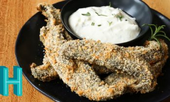 How to Make Portobello Mushroom Fries | Hilah Cooking